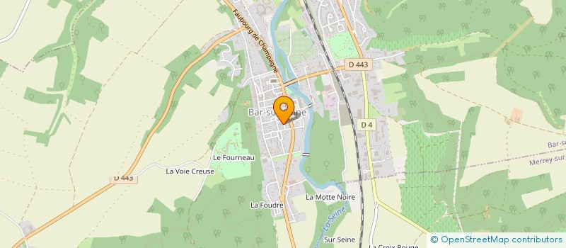 localisation de l'entreprise SCM LEVAN LAUWERS à BAR-SUR-SEINE