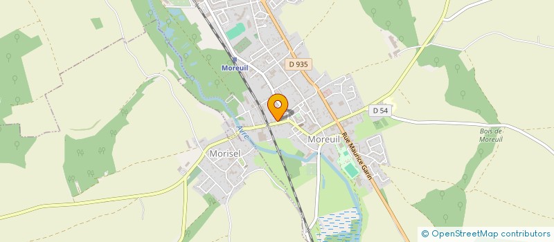 localisation de l'entreprise SCM LIBRE SOINS  MOREUIL