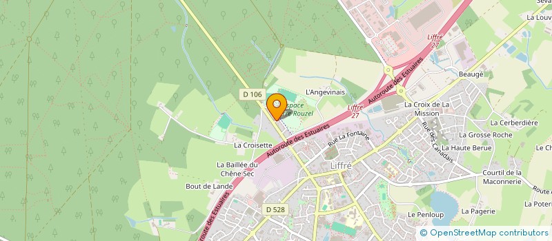 localisation de l'entreprise SCM LIFFRE ORTHODONTIE à LIFFRE