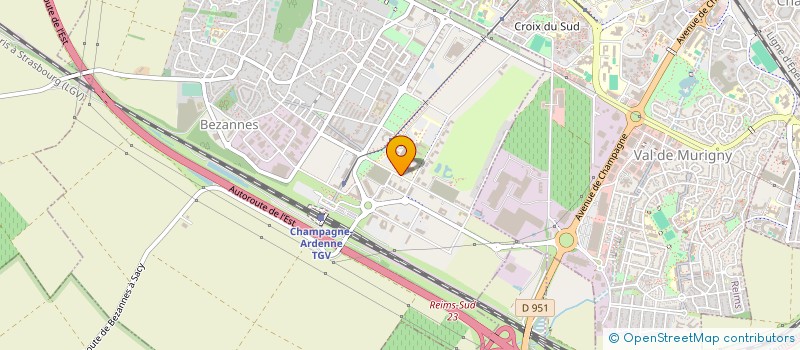 localisation de l'entreprise SCM LINGAT - LEMOUSSU - CARTERET - BLAZEJCZYK à BEZANNES