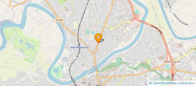 localisation de l'entreprise SCM LLAGONNE - CHAMBON - ZAMORA à ALBI