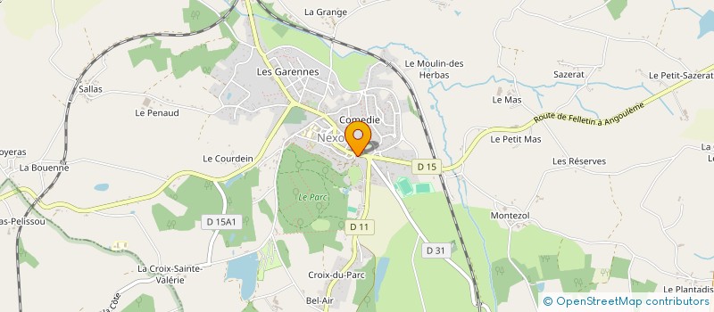 localisation de l'entreprise SCM LM ESTETH'INK à LA MEYZE