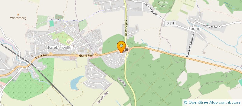 localisation de l'entreprise SCM LOIZEAU - RUEFF - METZINGER  THEDING