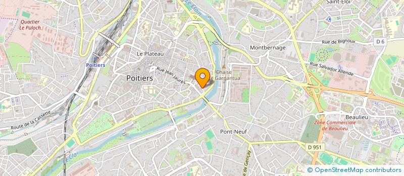 localisation de l'entreprise SCM LOLL & VENISSE  POITIERS