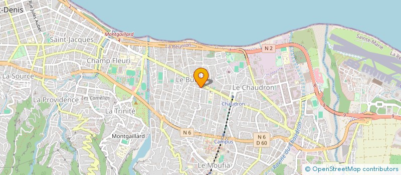 localisation de l'entreprise SCM LORY LES HAUTS à SAINT-DENIS
