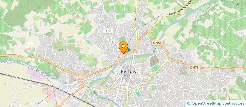 localisation de l'entreprise SCM LUBEROPTHA  PERTUIS