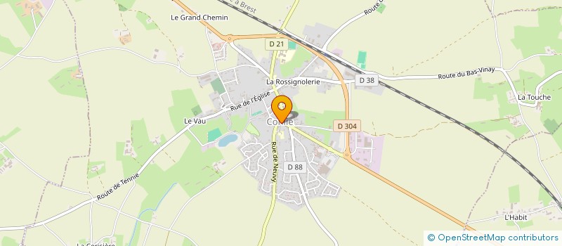 localisation de l'entreprise SCM LUC BELLESSORT ET FRANCOIS BELLESORT  CONLIE