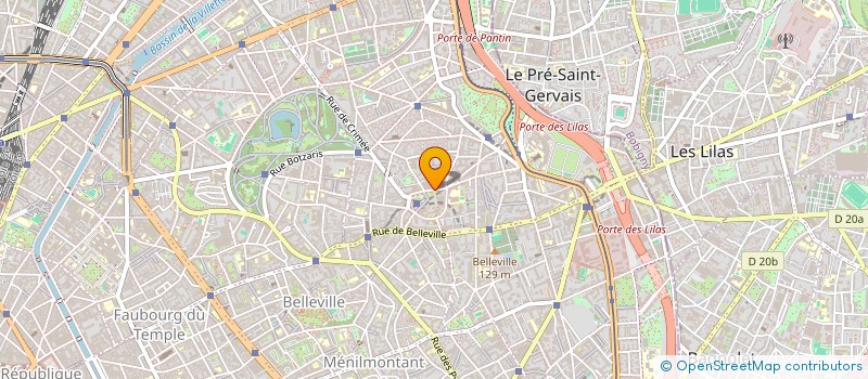 localisation de l'entreprise SCM MAGAMA  PARIS