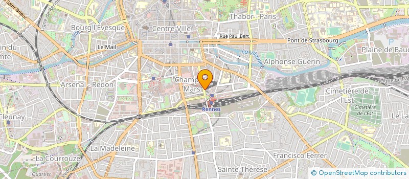 localisation de l'entreprise SCM MAGENTA  RENNES