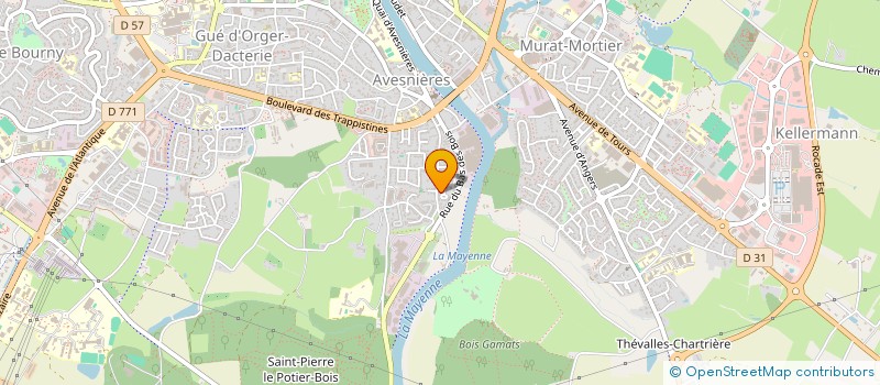 localisation de l'entreprise SCM MAIA à LAVAL