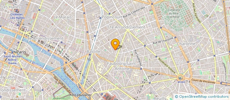 localisation de l'entreprise SCM MAIN D OR  PARIS