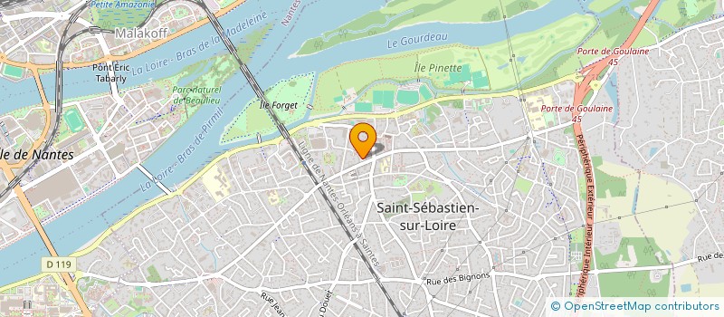 localisation de l'entreprise SCM MAISON MEDICALE CAMBRONNE à SAINT-SEBASTIEN-SUR-LOIRE