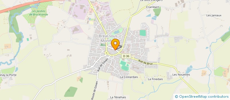 localisation de l'entreprise SCM MAISON MEDICALE CLAUDE BERNARD à MORDELLES