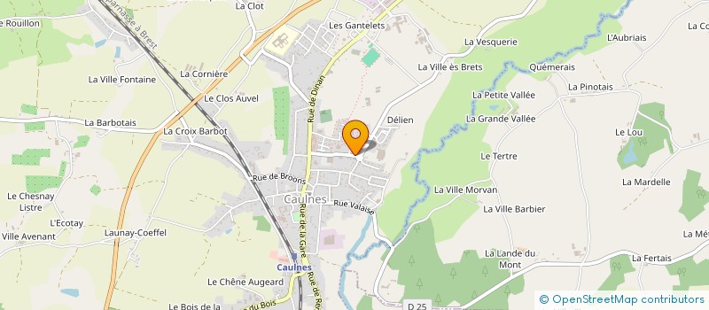 localisation de l'entreprise SCM MAISON MEDICALE DE CAULNES à CAULNES