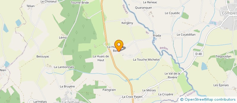 localisation de l'entreprise SCM MAISON MEDICALE DE GUER à GUER