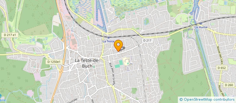localisation de l'entreprise SCM MAISON MEDICALE DU BRAMELOUP à LA TESTE-DE-BUCH