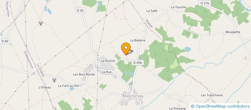 localisation de l'entreprise SCM MAISON MEDICALE F BAILLY à CLUIS