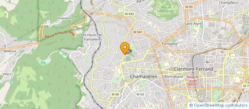localisation de l'entreprise SCM MALLET-DUDEBOUT à CHAMALIERES
