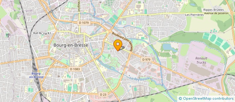 localisation de l'entreprise SCM MANDATAIRES DE JUSTICE à BOURG-EN-BRESSE