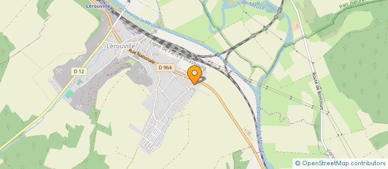 localisation de l'entreprise SCM MANGIN - JACQUEMOT à LEROUVILLE