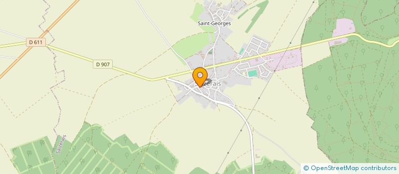 localisation de l'entreprise SCM MARA  SAIZERAIS