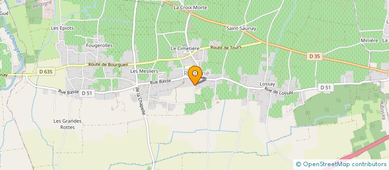 localisation de l'entreprise SCM MARAIS SABLONNIERE  RESTIGNE