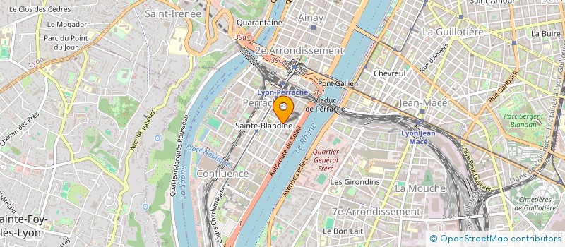 localisation de l'entreprise SCM MARC SMITH  LYON