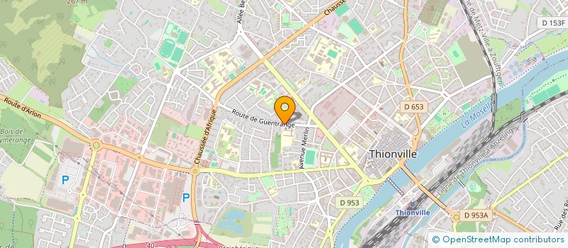 localisation de l'entreprise SCM MARCAP à THIONVILLE