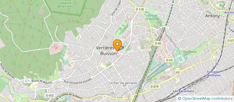 localisation de l'entreprise SCM MARIGNY à VERRIERES-LE-BUISSON
