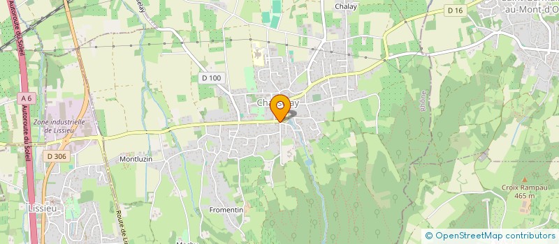 localisation de l'entreprise SCM MARNAS-SORG  CHASSELAY