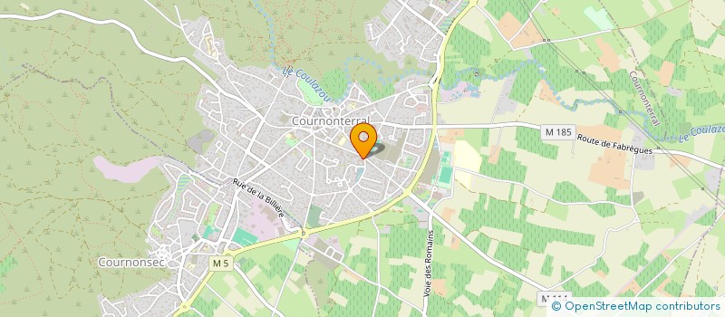 localisation de l'entreprise SCM MARTOCQ-MOLINIER-KESSLER-DUJOLS-SERRES COUSINE ET PASSERON à COURNONTERRAL
