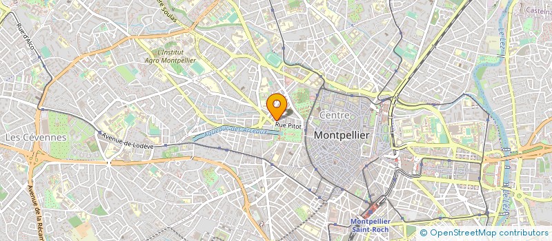 localisation de l'entreprise SCM MATHIEU-MILHET à MONTPELLIER