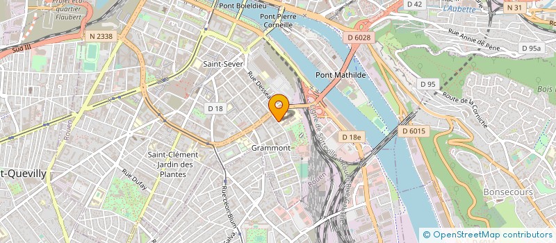 localisation de l'entreprise SCM MATHILDE OPHTALMO 2 à ROUEN