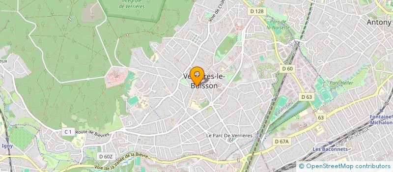 localisation de l'entreprise SCM MATIAS ET PRASTEAU  VERRIERES-LE-BUISSON