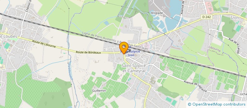 localisation de l'entreprise SCM MAUCAILLOU MEDICAL  SAINT-SULPICE-ET-CAMEYRAC