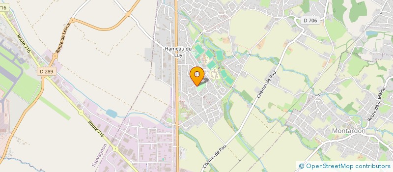 localisation de l'entreprise SCM MAXART  SERRES CASTET