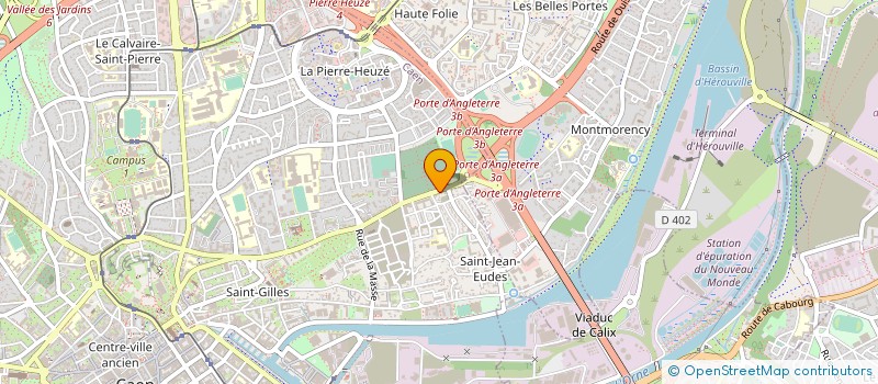 localisation de l'entreprise SCM MCJ à CAEN