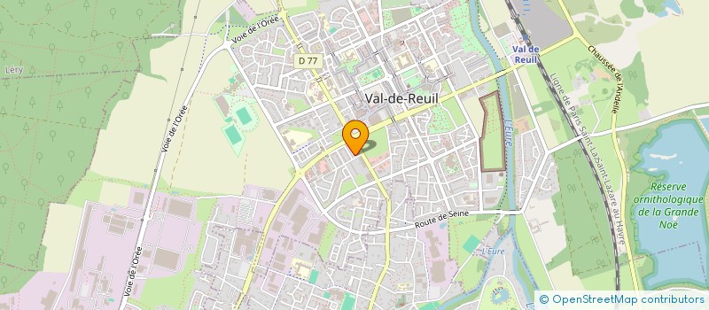 localisation de l'entreprise SCM MDED à VAL-DE-REUIL