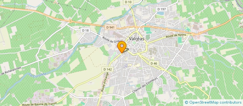 localisation de l'entreprise SCM MEANCE COUNDOURIS à VALREAS