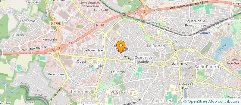 localisation de l'entreprise SCM MEDECINE D'URGENCE VANNETAISE  VANNES