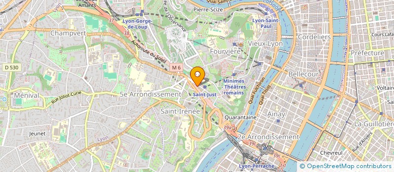 localisation de l'entreprise SCM MEDECINE VASCULAIRE TRION  LYON