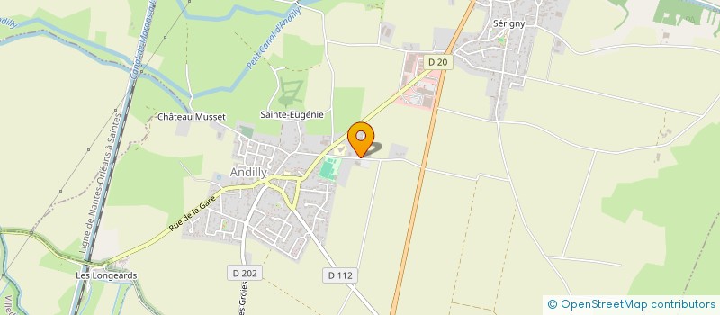 localisation de l'entreprise SCM MEDECINS ANDILLY  ANDILLY