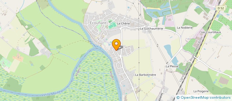 localisation de l'entreprise SCM MEDECINS BELLEBRANCHE à ECOUFLANT