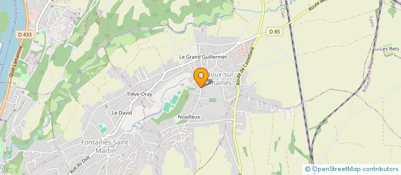 localisation de l'entreprise SCM MEDECINS DE CAILLOUX  CAILLOUX-SUR-FONTAINES