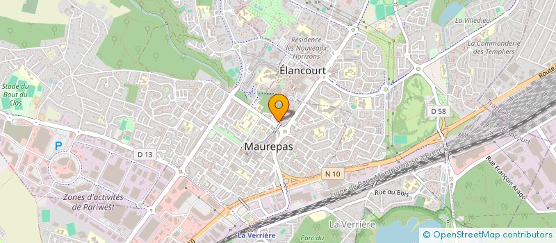 localisation de l'entreprise SCM MEDECINS LIBERAUX à MAUREPAS