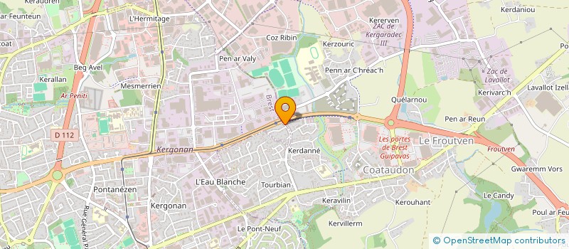 localisation de l'entreprise SCM MEDECINS PAYS DE BREST  BREST