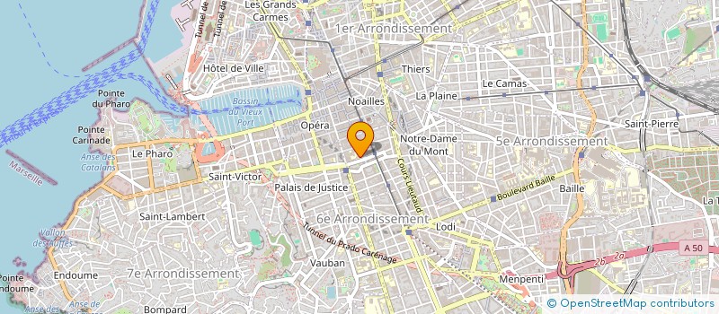 localisation de l'entreprise SCM MEDECINS SPECIALISTES FELIX BARRET  MARSEILLE