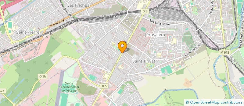 localisation de l'entreprise SCM MEDEO à MONTIGNY-LES-METZ