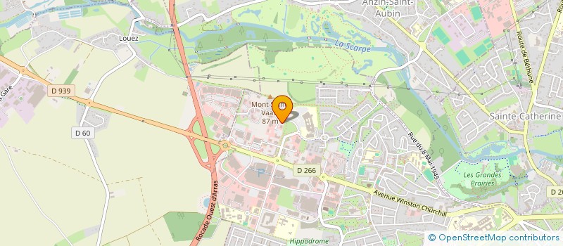 localisation de l'entreprise SCM MEDIC'ARTOIS à ARRAS