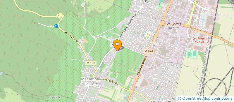 localisation de l'entreprise SCM MEDICAL MALADIERE à MARSANNAY-LA-COTE